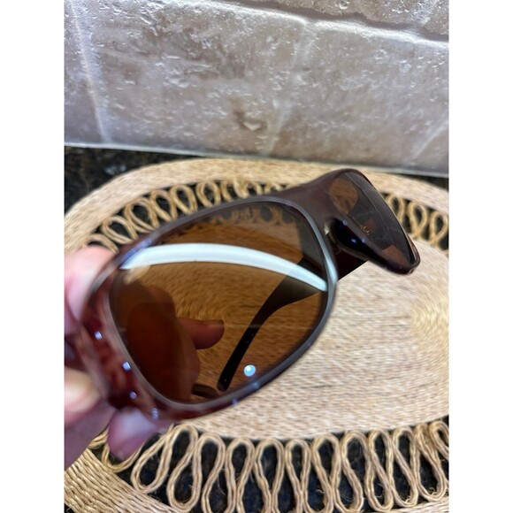 Serengeti Savona 7066 Rose Tone Quartz Polarized Wrap Sunglasses Like New - Picture 8 of 9